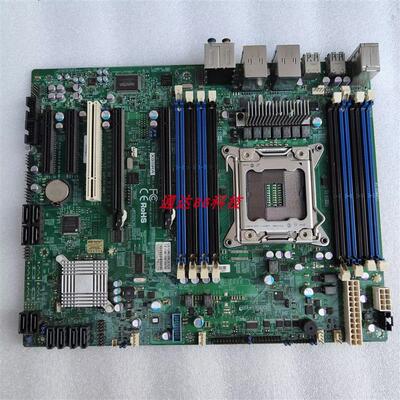 拆机超微 X9SRA REV 1.10 LGA2011单路工作站电脑主板支持2600V2
