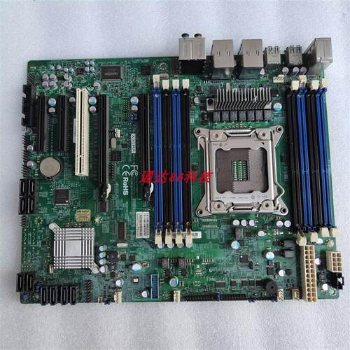 拆机超微 X9SRA REV 1.10 LGA2011单路工作站电脑主板支持2600V2