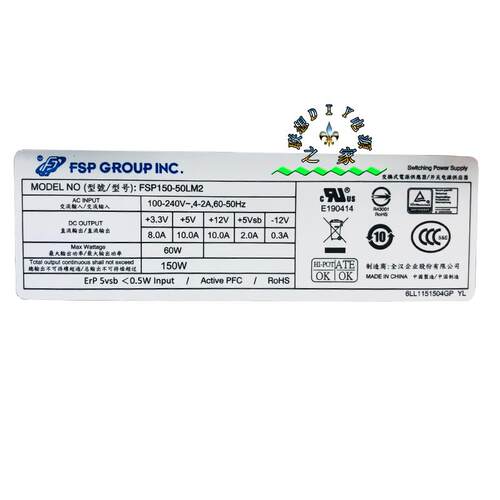 全新原装研华专用开架式FSP全汉电源96PSO-A150WQ-1 FSP150-50LM2