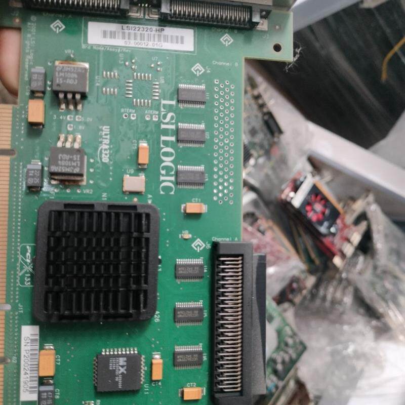 原装HP LSI 22320-HP PCI-X 320M SCSI卡272653-001 268350-001