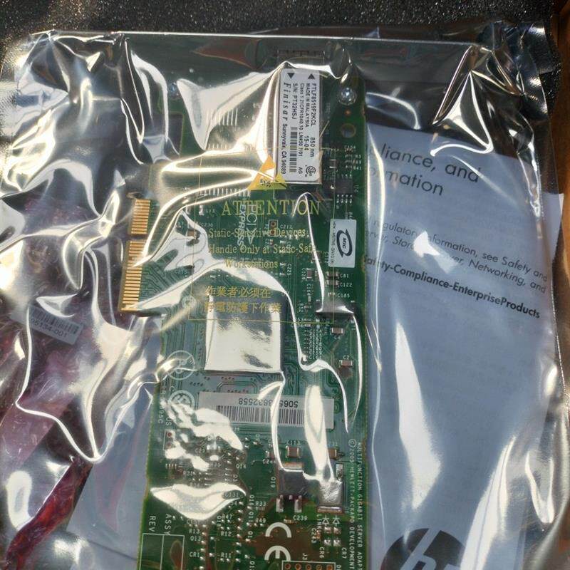 惠普 HP NC373F 394793-B21 395864-001 PCI-E 千兆1000M光纤网卡