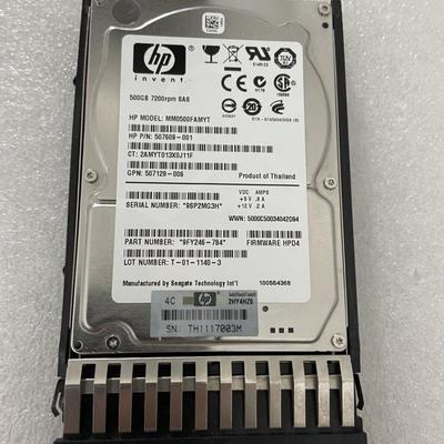 / 508009-001 507610-B21 500G SAS 2.5寸服务器硬盘