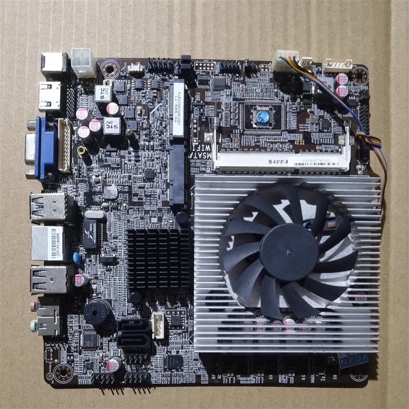 迷你一体机主板YH-989-TI 带i3 2350m DDR3 Lvds POS机主板