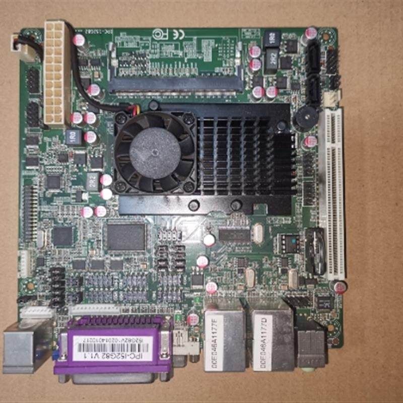 双网卡工控机收银机POS机主板 IPC-I52G82 V1.1 VGA+DVI 6COM串口