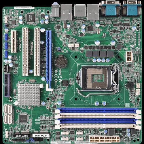 华擎工控主板 IMB-380-D Q87芯片 1150CPU 双网