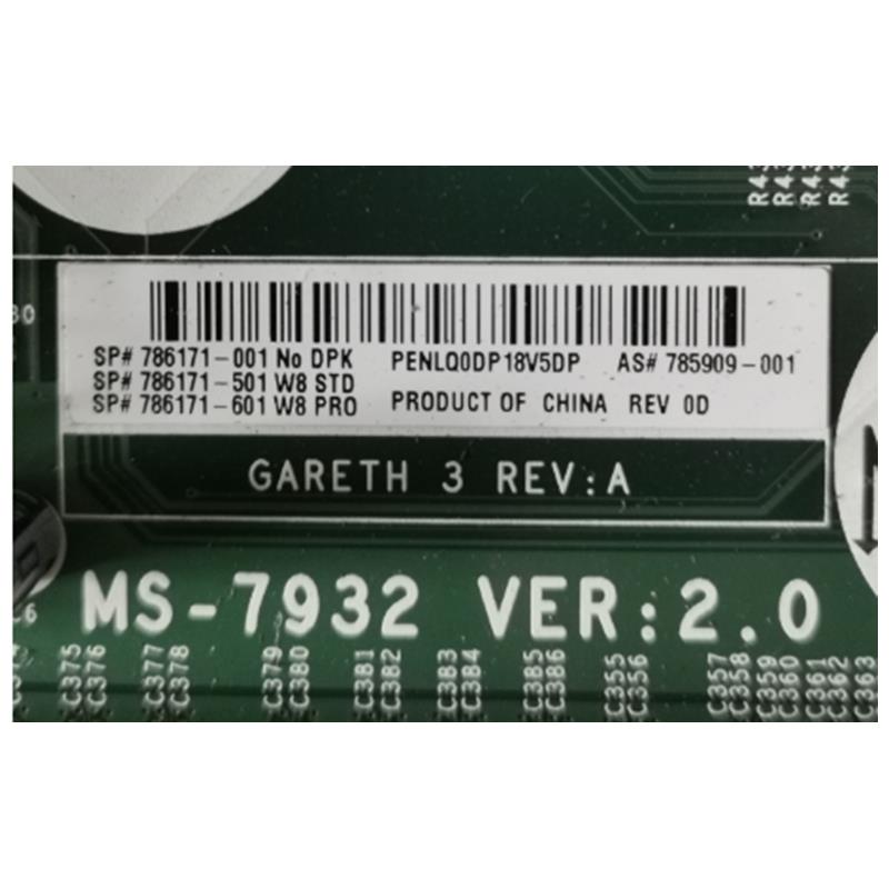 原装HP ProDesk480 G1 480 G2主板 MS-7932 VER:1.1 2.0 1.0 主板