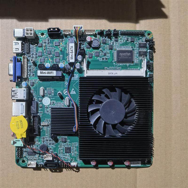 迷你一体机主板OMW-A76D-2 带I3-3110M POS机主板 DDR3HDMI LVDS