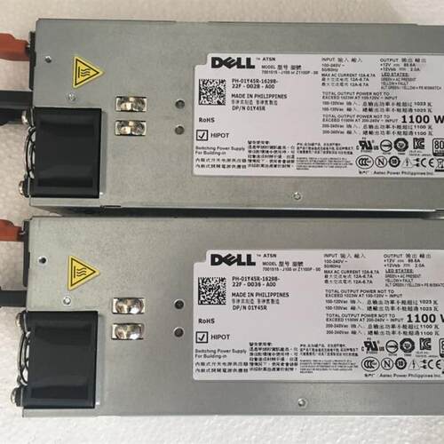 DELL R910 R810 1100W电源 7001515-J100 Z1100P-00 3MJJP Y613G