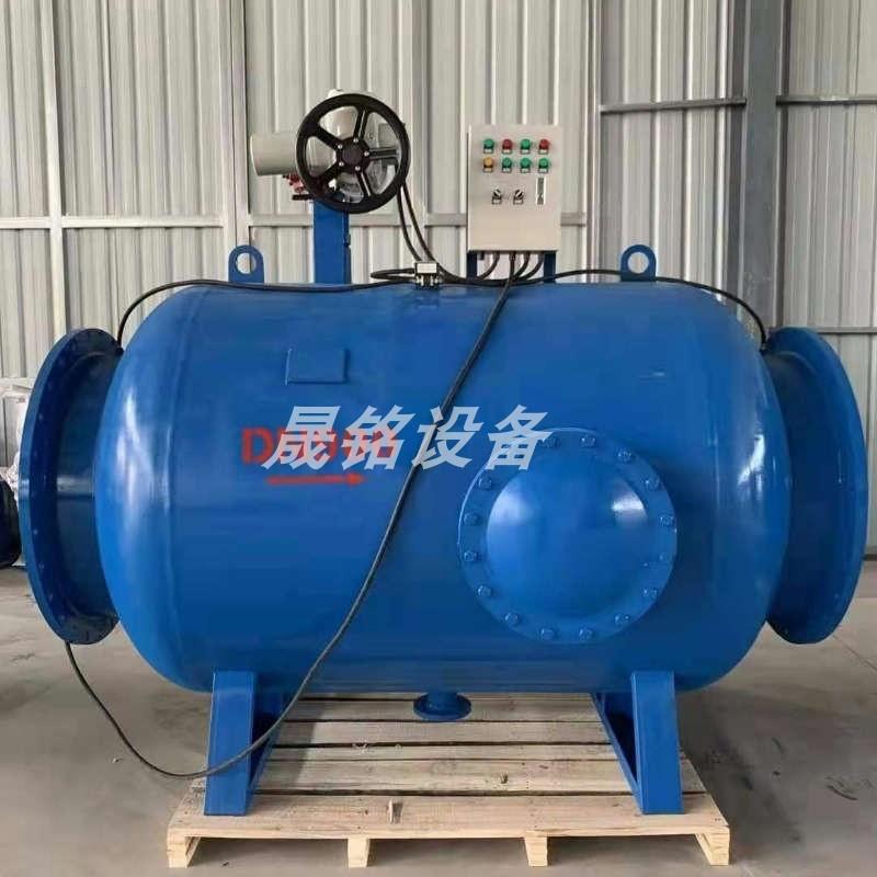 全自动反冲洗除污器不锈钢立式卧式角通直通快速除污器工业过滤器