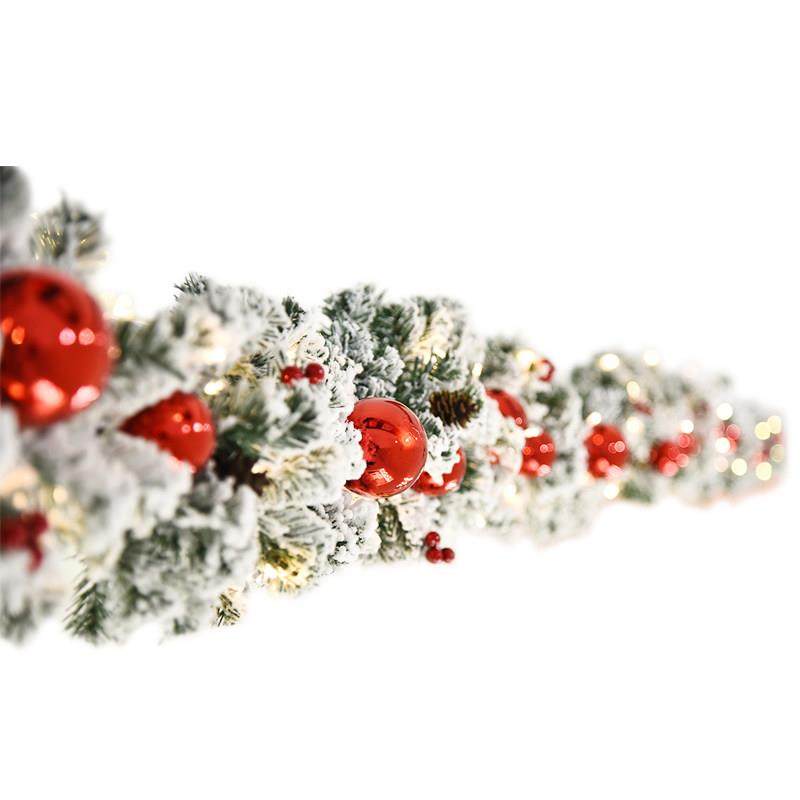 圣诞节装饰品白色植绒雪藤条酒店商场门头楼梯扶手松针枝藤条套餐,节庆用品/礼品,圣诞装饰品,淘宝优惠券,粉丝福利购,淘宝优惠卷