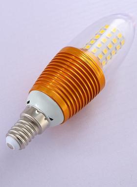 巨祥新款le蜡烛灯泡e14小螺口高亮尖泡拉尾吊灯光源E27节能