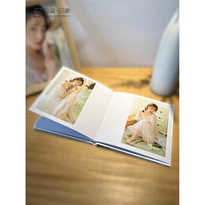 采购产品精装装裱相册，个人肖像摄影，艺术照片印刷，定制成软页