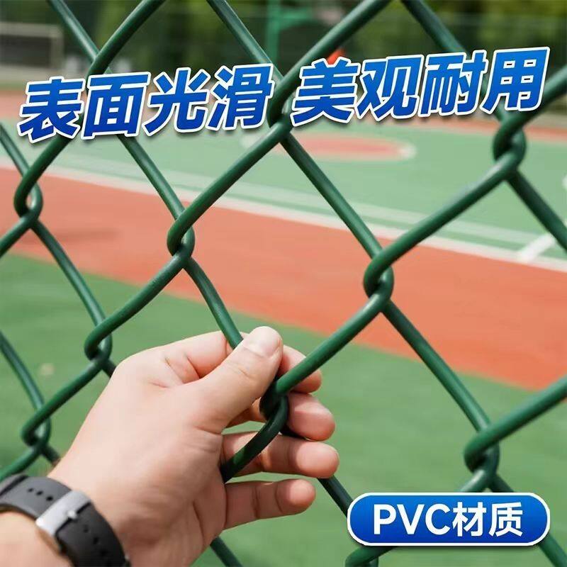 加粗包塑家用墨绿色围栏养殖菜园防锈铁丝网勾花网户外花园网