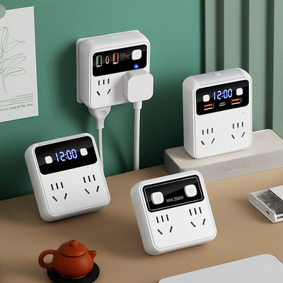 公正午正品纯铜插座86型带快充