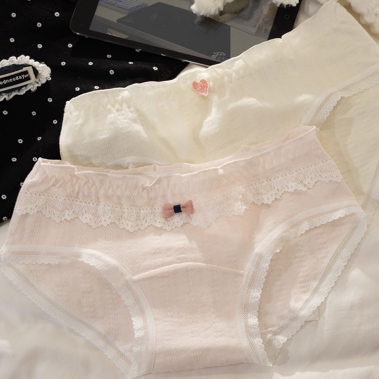 树懒少女可爱甜美纯欲风内裤女生纯棉中腰学生7A抗菌透气三角裤头,女士内衣/男士内衣/家居服,女三角裤,淘宝优惠券,粉丝福利购,淘宝优惠卷