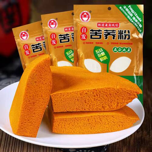 云南苦荞粉自发430g馒头