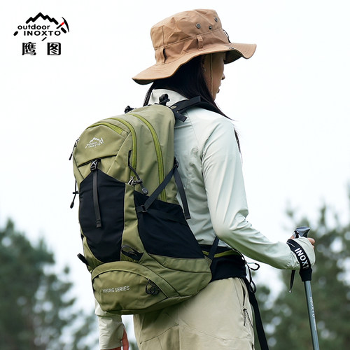 inoxto鹰图登山徒步双肩包26L