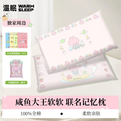 咸鱼大王联名温眠记忆枕