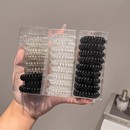 电话线发圈女夏扎头发绳2025年新款 简约高弹力头绳橡皮筋皮套头饰