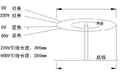 环形变压器步进闭环电机配套电源 200W400W600W 输入220V 输出6L