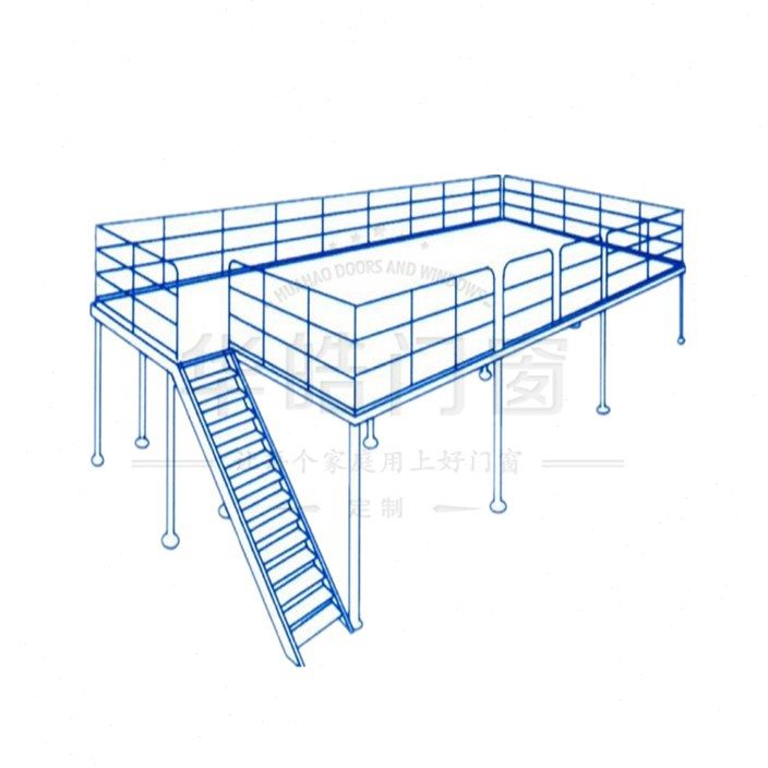好货上海槽钢阁楼搭建工字钢现浇平台别墅加v二层厂房改造钢结构