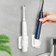 电F动牙刷置X物架收纳2人壁挂牙刷架免打孔座托支架电动牙刷 推荐