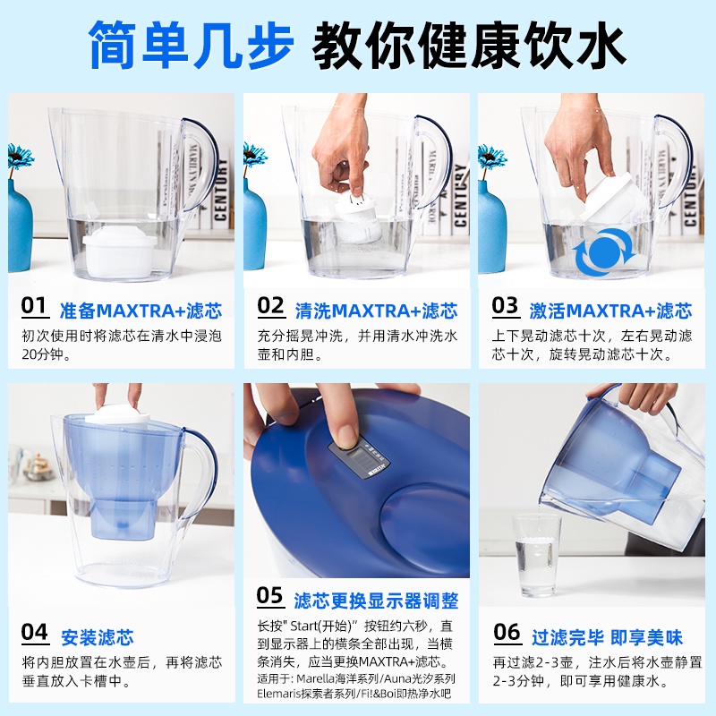 德国AbrDita碧然德滤芯净水壶厨房净水器家用滤水壶maxtra净水机在类目 厨房电器, 净水器中 - 来自Buy2taobao.com提供专业的淘宝代购服务