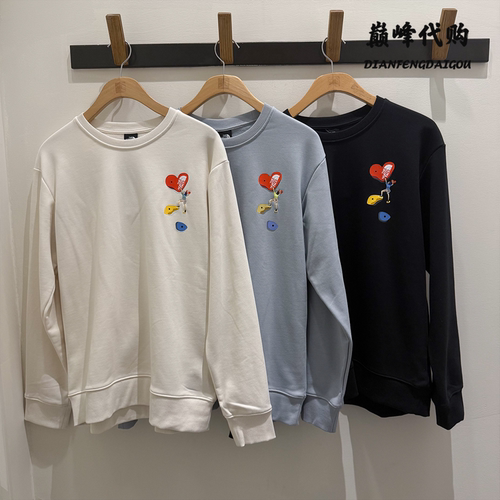 TheNorthFace北面26春夏户外运动休闲棉质圆领卫衣男女款8GY7