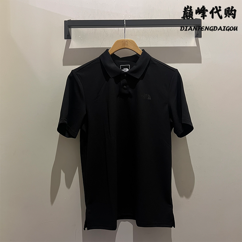 TheNorthFace北面26春夏户外运动防晒速干衣短袖PoloT恤男款7WD2
