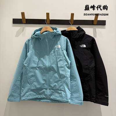 TheNorthFace北面25秋冬户外运动可挂胆加绒冲锋衣硬壳外套女8BWE