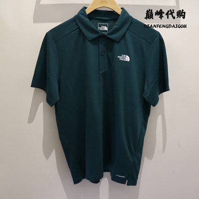 TheNorthFace北面26春夏户外运动透气速干POLO衫短袖男女款8GVS