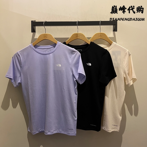 TheNorthFace北面26春夏户外运动休闲吸湿排汗透气女短袖T恤8EYK