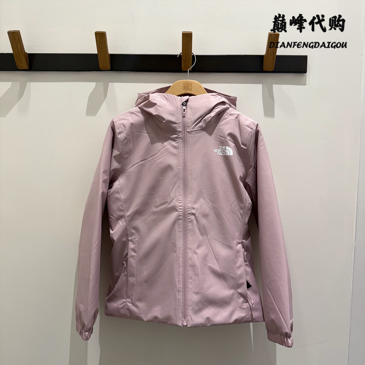 TheNorthFace北面26春夏户外运动防风防水加棉硬壳冲锋衣女款8HRN
