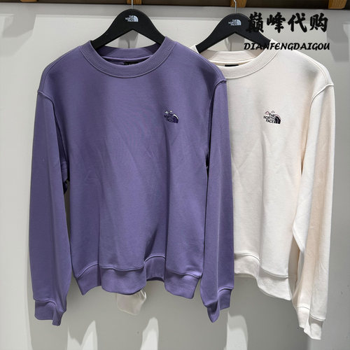 TheNorthFace北面26秋冬户外运动时尚休闲圆领印花长袖卫衣女8JM4