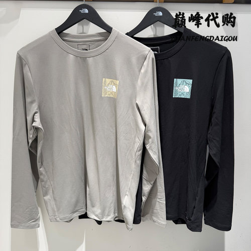 TheNorthFace北面26秋冬户外运动休闲圆领长袖T恤打底衫男款8J8Y