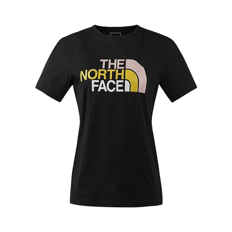 TheNorthFace北面夏季新款户外女士透气圆领棉质短袖t恤88G8