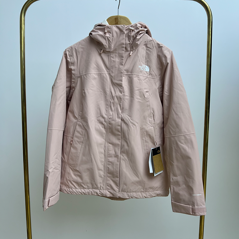TheNorthFace北面秋冬户外运动女士抓绒内胆三合一硬壳冲锋衣89Y3