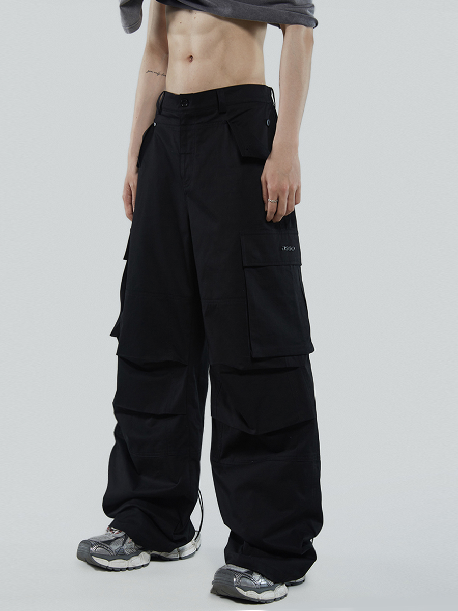 黑色工装休闲裤休闲裤