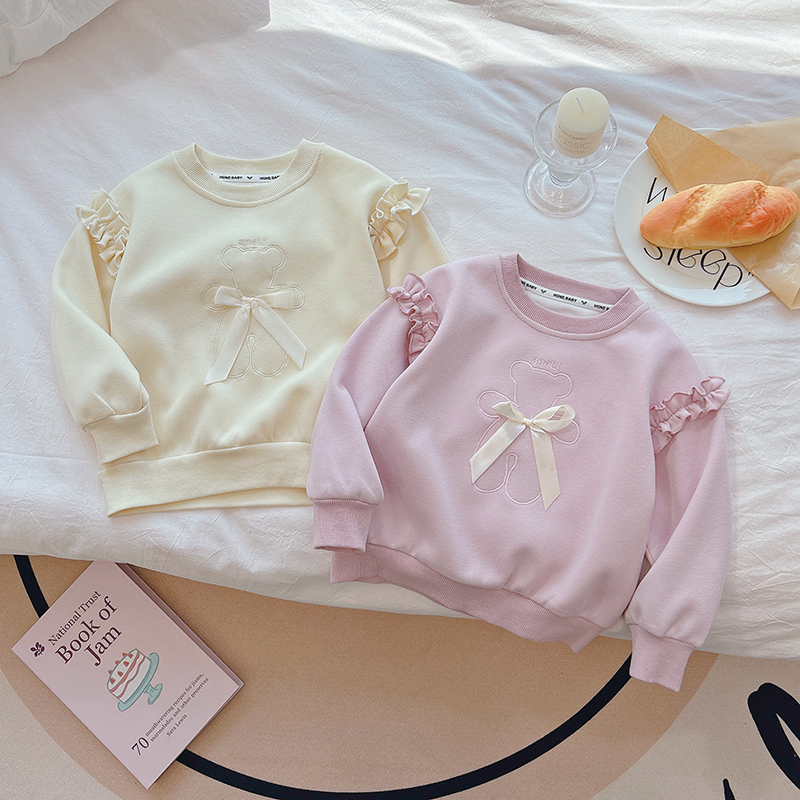 新款洋气儿童公主长袖上衣