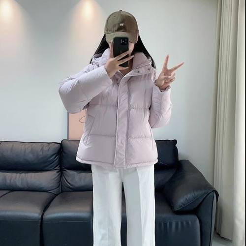 清仓90%白鸭绒羽绒服短款