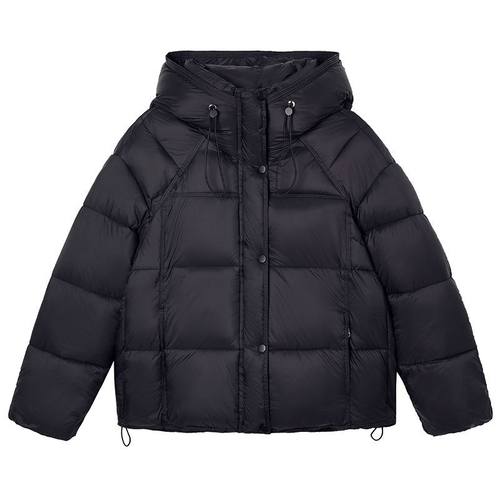 衣鸭鸭新款女羽绒服连帽