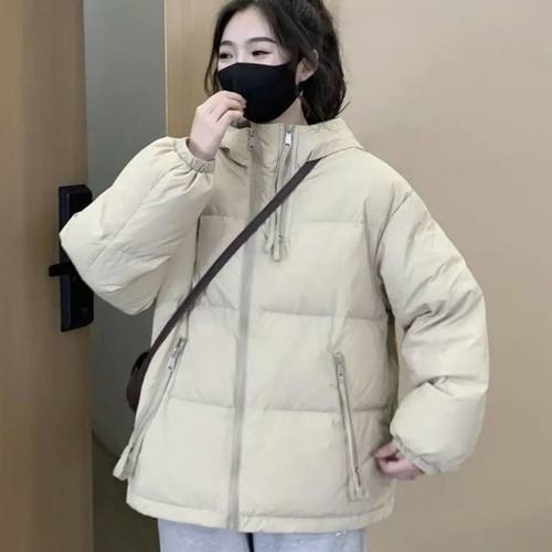 2025冬季新连帽韩版复古