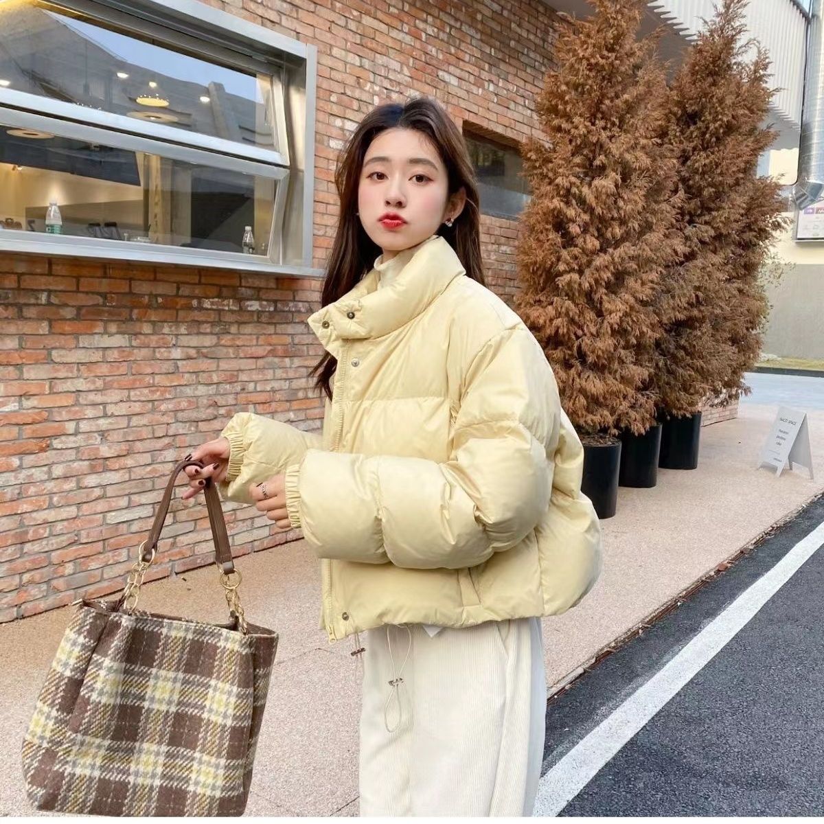 欧版90白鸭绒羽绒服冬季