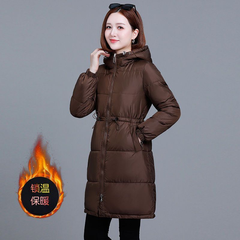 双面穿连帽羽绒棉服女202