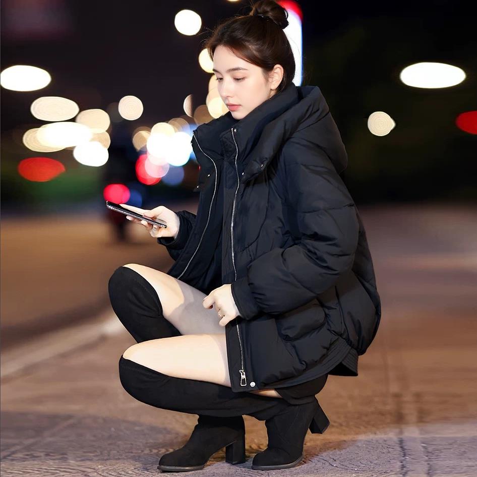 轻奢新款衣鸭鸭羽绒服女