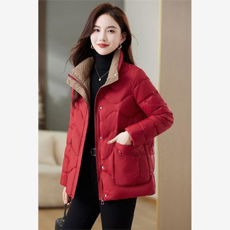短款外套棉袄2025妈妈冬