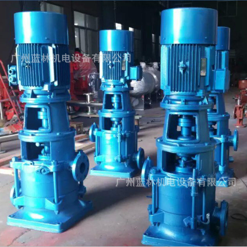 销售高层建筑给水多级泵 50lg18-2x6立式多级管道泵