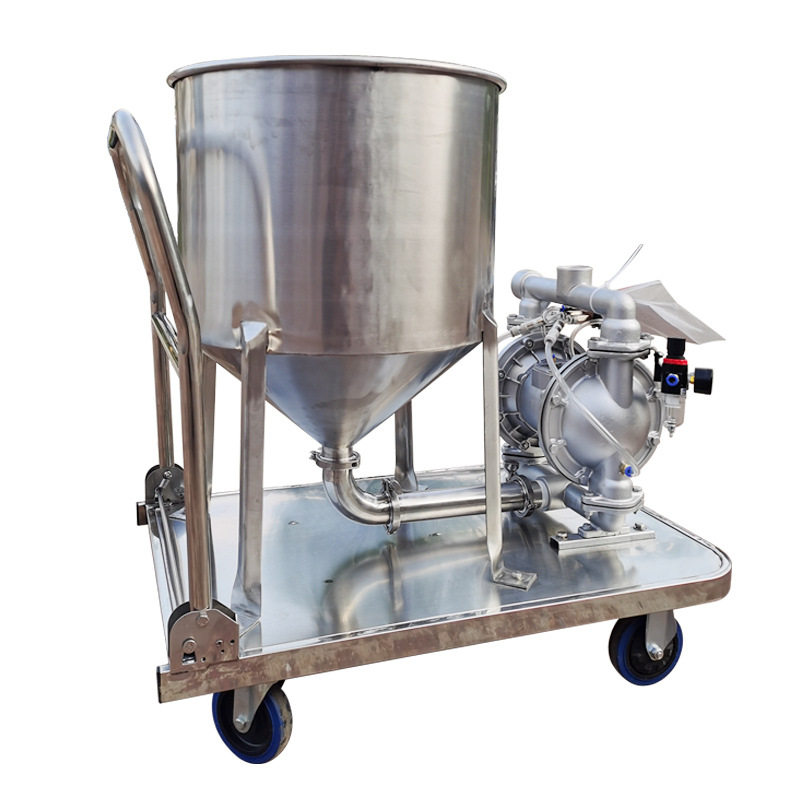 小型粉体输送设备 粉末自吸泵 粉体气动隔膜泵