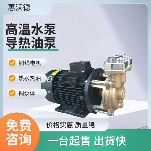 750W防爆电机热油泵WD-10EX高温电动导热油循环泵380V热水泵