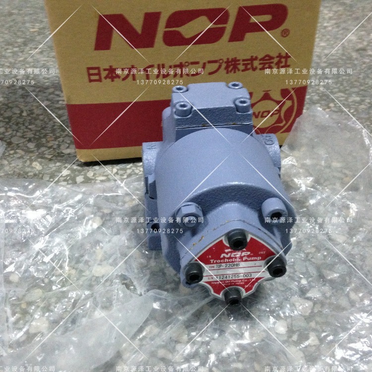 NIPPON OIL PUMP TOP-2MY750-216HBMVB齿轮泵 滤油机变压器油泵